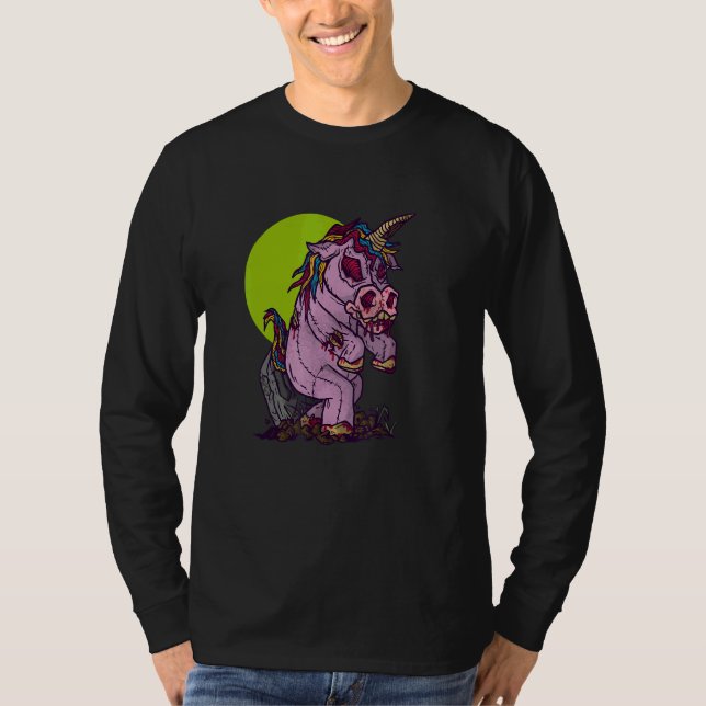 Camiseta unicorniozombi (Anverso)