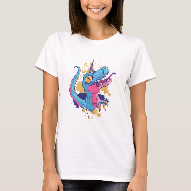 Camiseta Unicornisauro (Anverso)