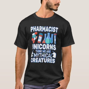 Camiseta Unicorns Think Druggists farmacia mujer