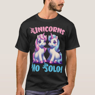 Camiseta UNICORNWINS unicornios no solo familia