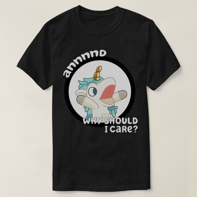 Camiseta unicorse annnno (Diseño del anverso)
