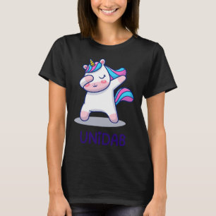 Camiseta Unicorse haciendo dab