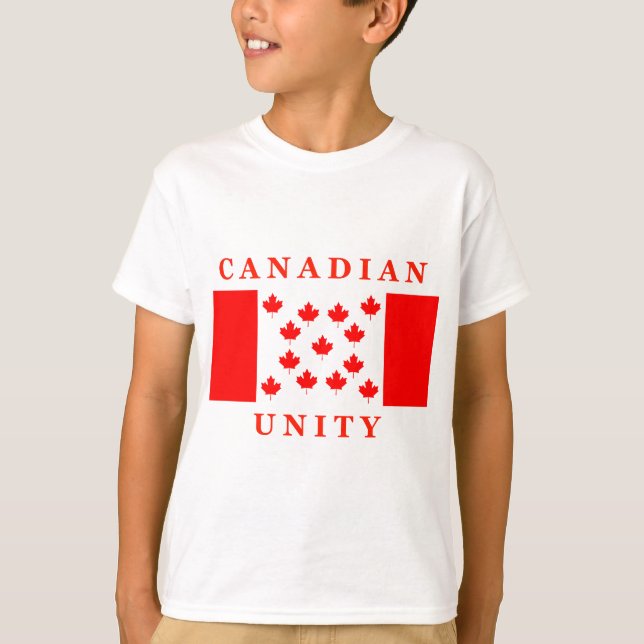 Camiseta Unidad canadiense (Anverso)