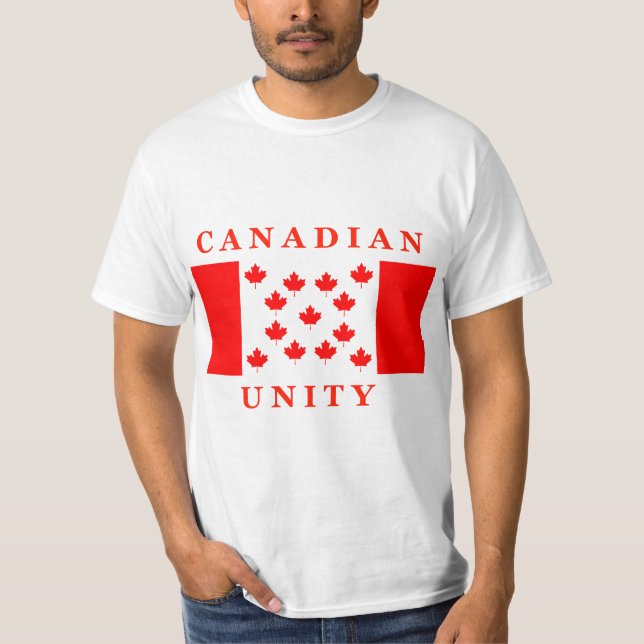 Camiseta Unidad canadiense (Anverso)