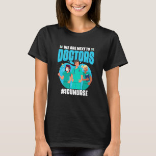 Camiseta Unidad De Atención Intensiva De Enfermeras Icu Enf
