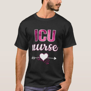 Camiseta Unidad De Atención Intensiva De Enfermeras Icu Enf