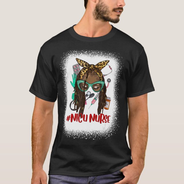 Camiseta Unidad De Atención Intensiva Neonatal Afo Messy Bu (Anverso)