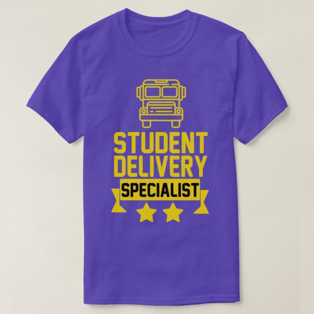 Camiseta Unidad de autobús escolar divertida de especialist (Diseño del anverso)