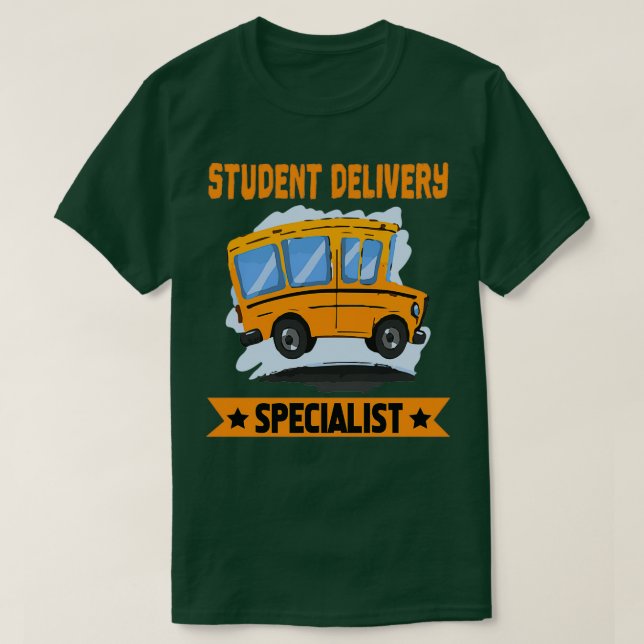 Camiseta Unidad de autobús escolar divertida de especialist (Diseño del anverso)