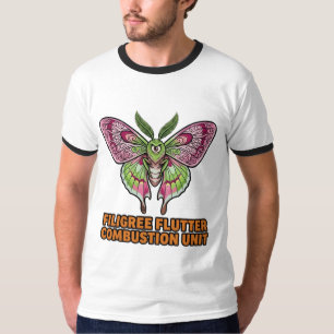 Camiseta Unidad de combustión de oscilación de filigrana