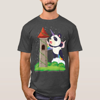 Camiseta Unidad de cuento de hadas mágicas de Pandacorn