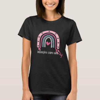 Camiseta Unidad de cuidados intensivos en arco iris Enferme