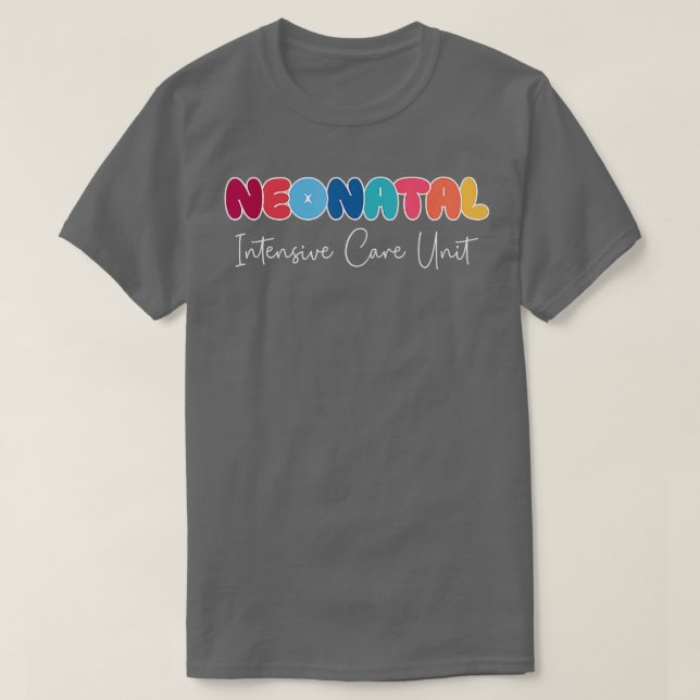Camiseta Unidad de Cuidados Intensivos Neonatales Enfermera (Diseño del anverso)