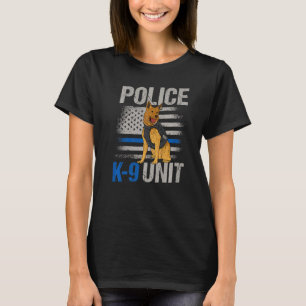 Camiseta Unidad de K9 de la policía para un controlador K9