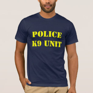 CAMISETA UNIDAD DE LA POLICÍA K9