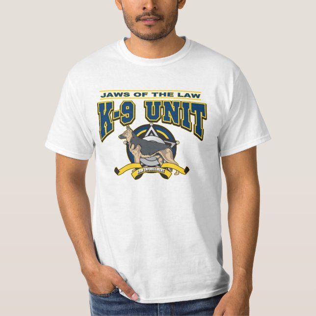 Camiseta Unidad de la policía K-9 (Anverso)