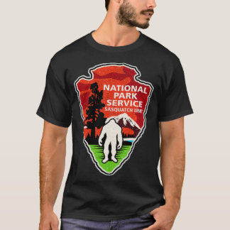 Camiseta Unidad de pie de página principal Sasquatch
