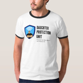 Camiseta Unidad de Protección de Hija Diseño Divertido para