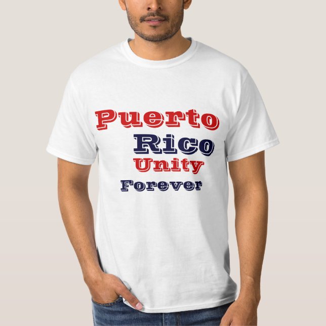 Camiseta Unidad de Puerto Rico (Anverso)