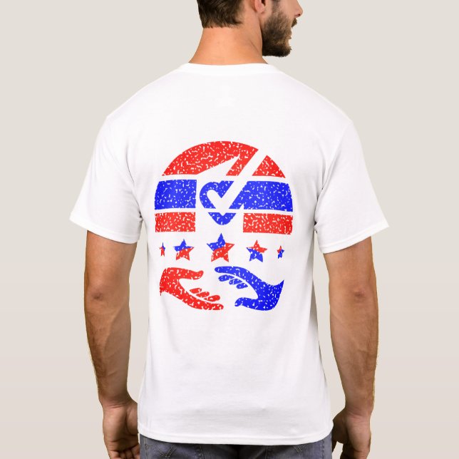 Camiseta Unidad en acción - Un faro de asociación (Reverso)