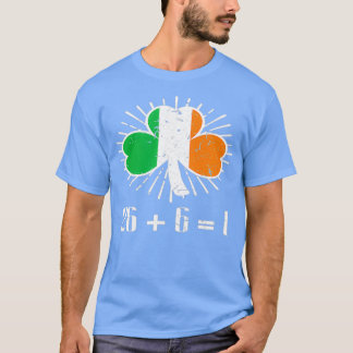 Camiseta Unidad irlandesa verde 26 6 = 1 día de los patrick