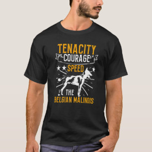 Camiseta Unidad K9 Formación policial belga Malinois Valor 