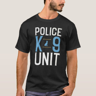 Camiseta Unidad K9 K9 Oficial de policía 1