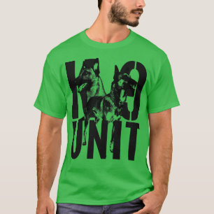 Camiseta Unidad K9 Unidad de Perro Policial Malinois (11)