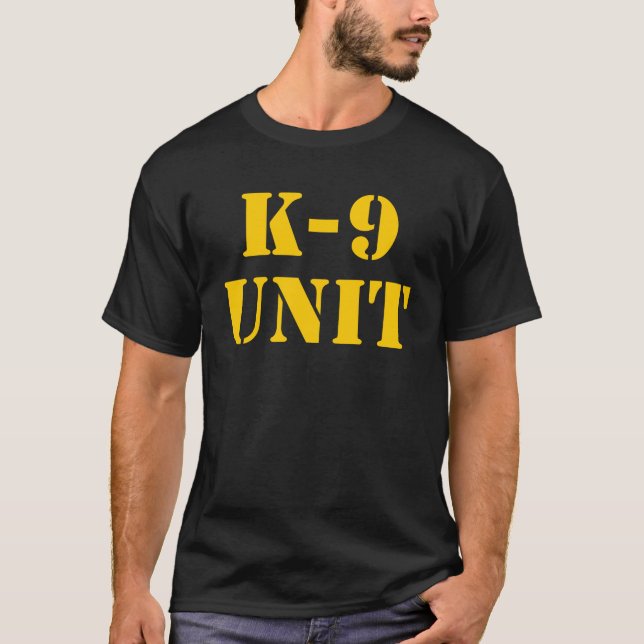 Camiseta Unidad K-9 (Anverso)