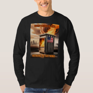 Camiseta Unidad Norteamericana: Subiendo en el humo
