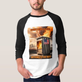 Camiseta Unidad Norteamericana: Subiendo en el humo
