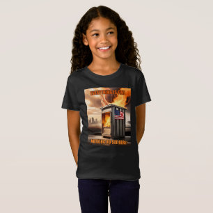 Camiseta Unidad Norteamericana: Subiendo en el humo
