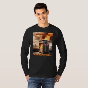 Camiseta Unidad Norteamericana: Subiendo en el humo