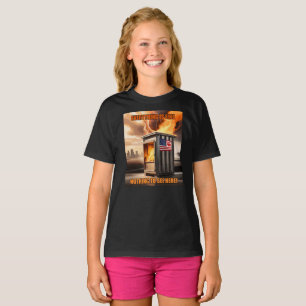 Camiseta Unidad Norteamericana: Subiendo en el humo