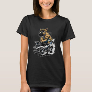 Camiseta Unidad policial K9 de pastor alemán