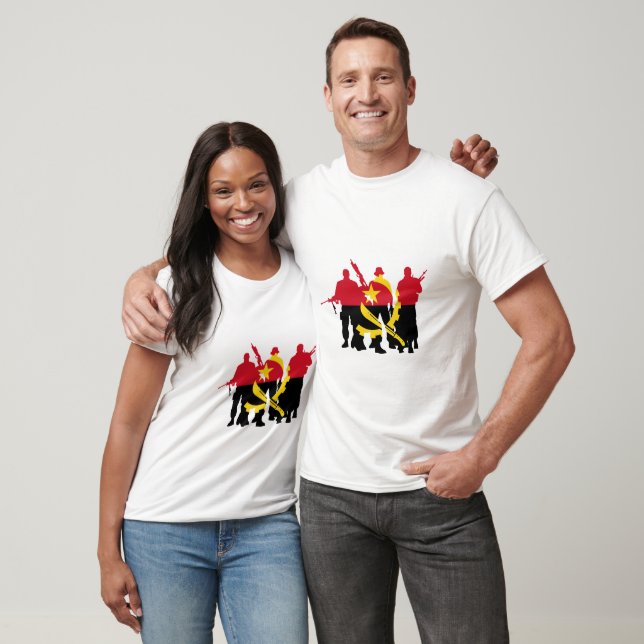 Camiseta Unidades militares de Angola (Unisexo)