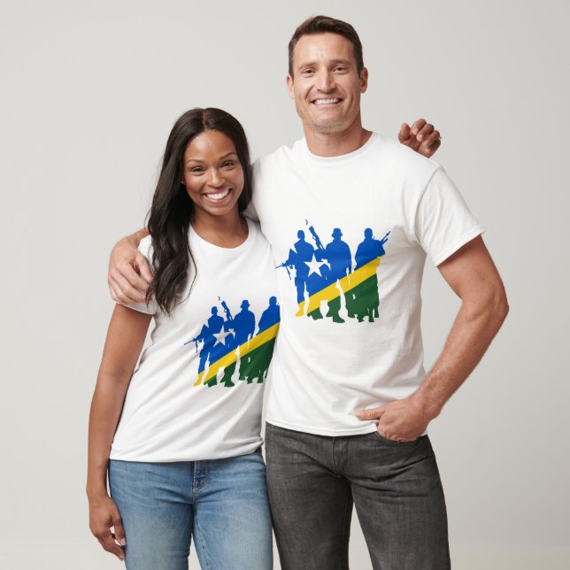 Camiseta Unidades militares de las Islas Salomón (Unisexo)
