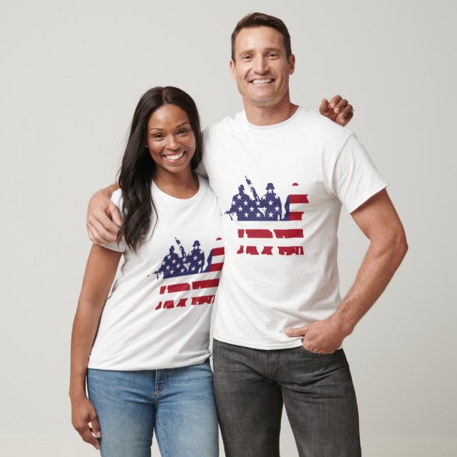 Camiseta Unidades Militares de los Estados Unidos (Unisexo)