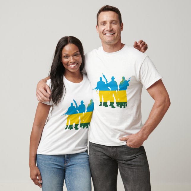 Camiseta Unidades militares de Rwanda (Unisexo)