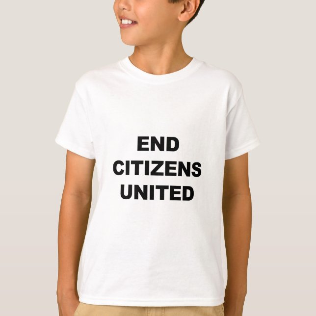 Camiseta Unidos de los ciudadanos finales (Anverso)