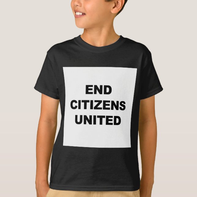 Camiseta Unidos de los ciudadanos finales (Anverso)