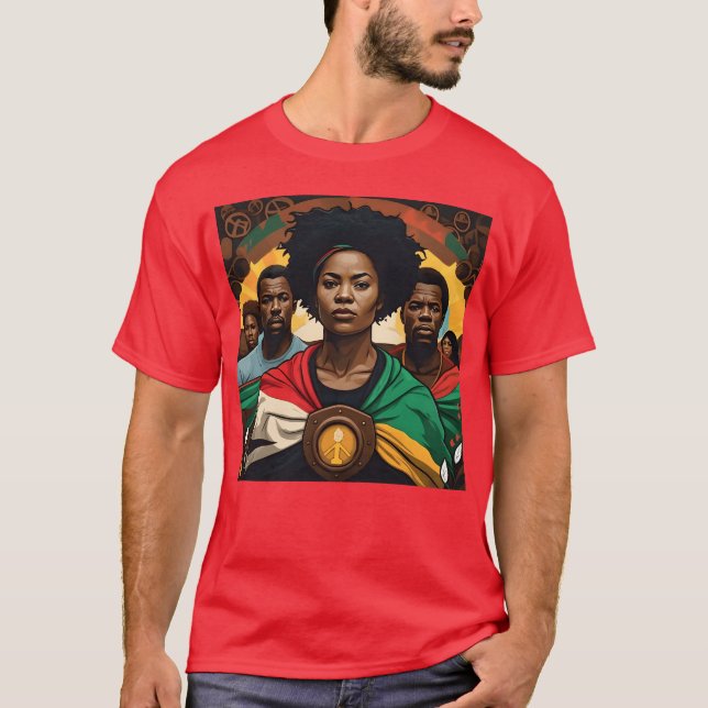 Camiseta Unidos en Fuerza retro (Anverso)