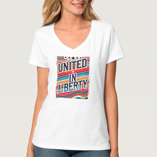 Camiseta Unidos en la libertad (Anverso)