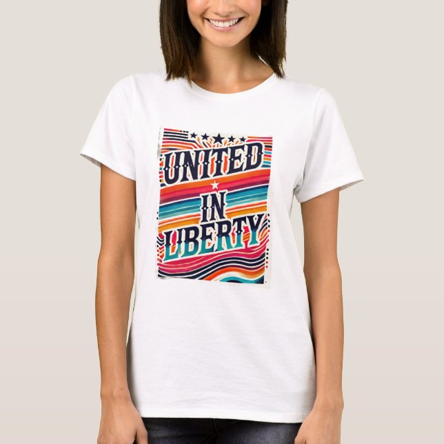 Camiseta Unidos en la libertad (Anverso)