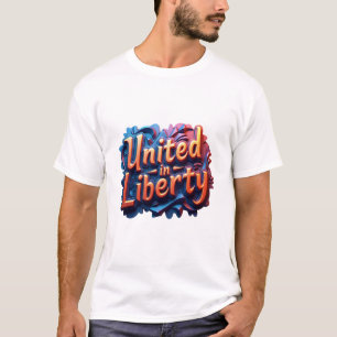 Camiseta Unidos en la libertad: Una visión de la libertad