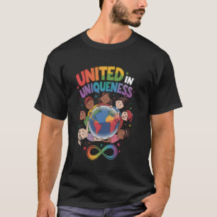 Camiseta Unidos en la Singularidad Mundo de la Unidad Tee