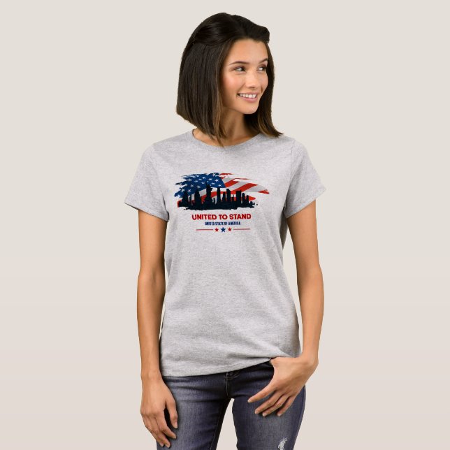 Camiseta Unidos en pie | Mujeres (Anverso completo)