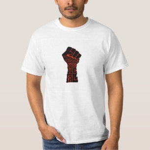 Camiseta Unidos estamos divididos y caemos. Diseño de camis