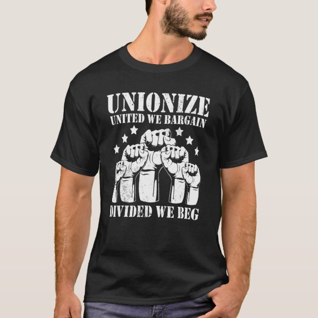 Camiseta Unidos, ganamos divididos, rogamos a la Unión por  (Anverso)
