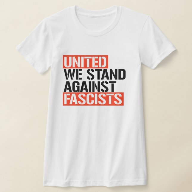 CAMISETA UNIDOS NOS CONTRA EL FASCISMO (Distribución)